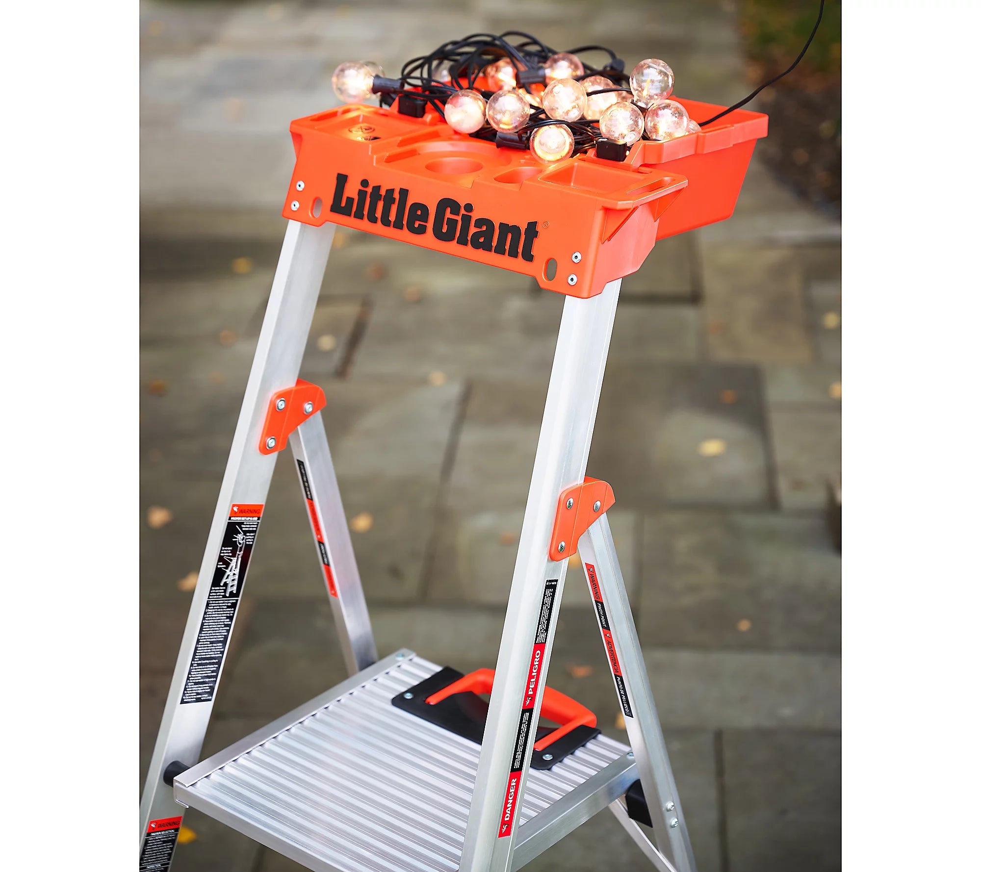 🎁New Year Clearance, Buy 1 Get 1 Free 💥Lightweight Step Ladder w/ Utility Box