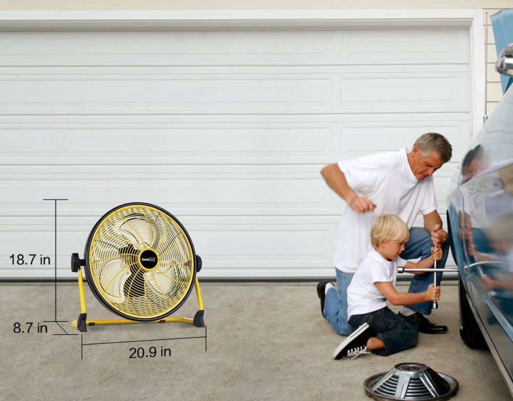 💝Last Day For Clearance-Buy 2 Get 2 Free✨ Cordless 24 Hour Outdoor Fan (Rechargeable Floor Fan)