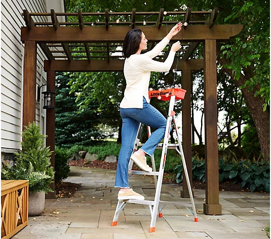 🎁New Year Clearance, Buy 1 Get 1 Free 💥Lightweight Step Ladder w/ Utility Box