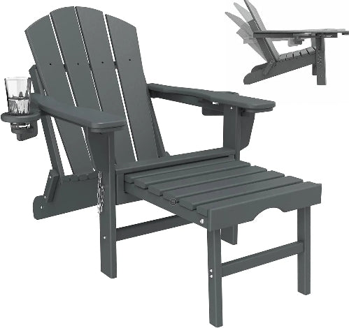 ⛱️Folding Outdoor Adirondack Chairs⏰Last Day Clearance Sale