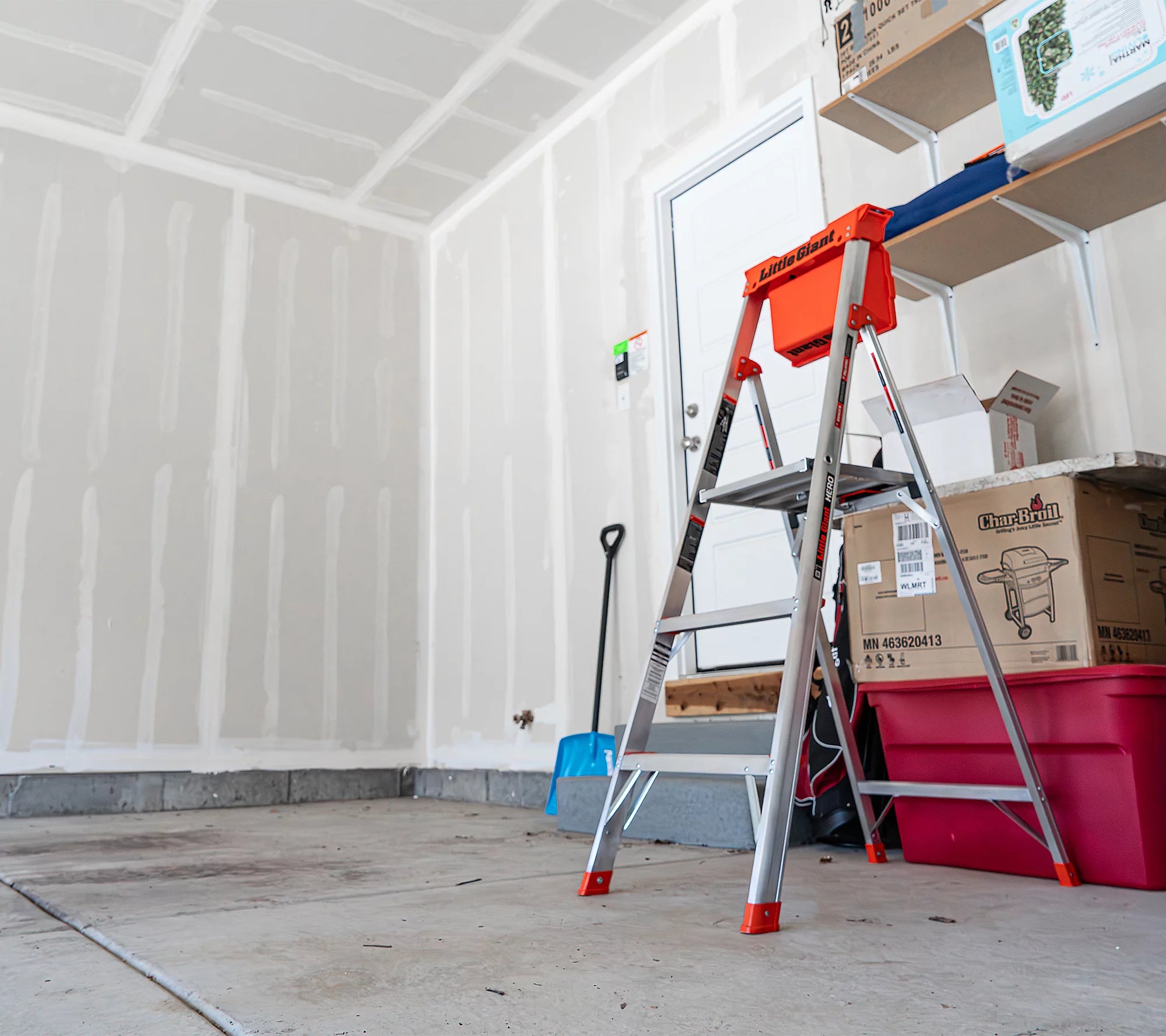 🎁New Year Clearance, Buy 1 Get 1 Free 💥Lightweight Step Ladder w/ Utility Box
