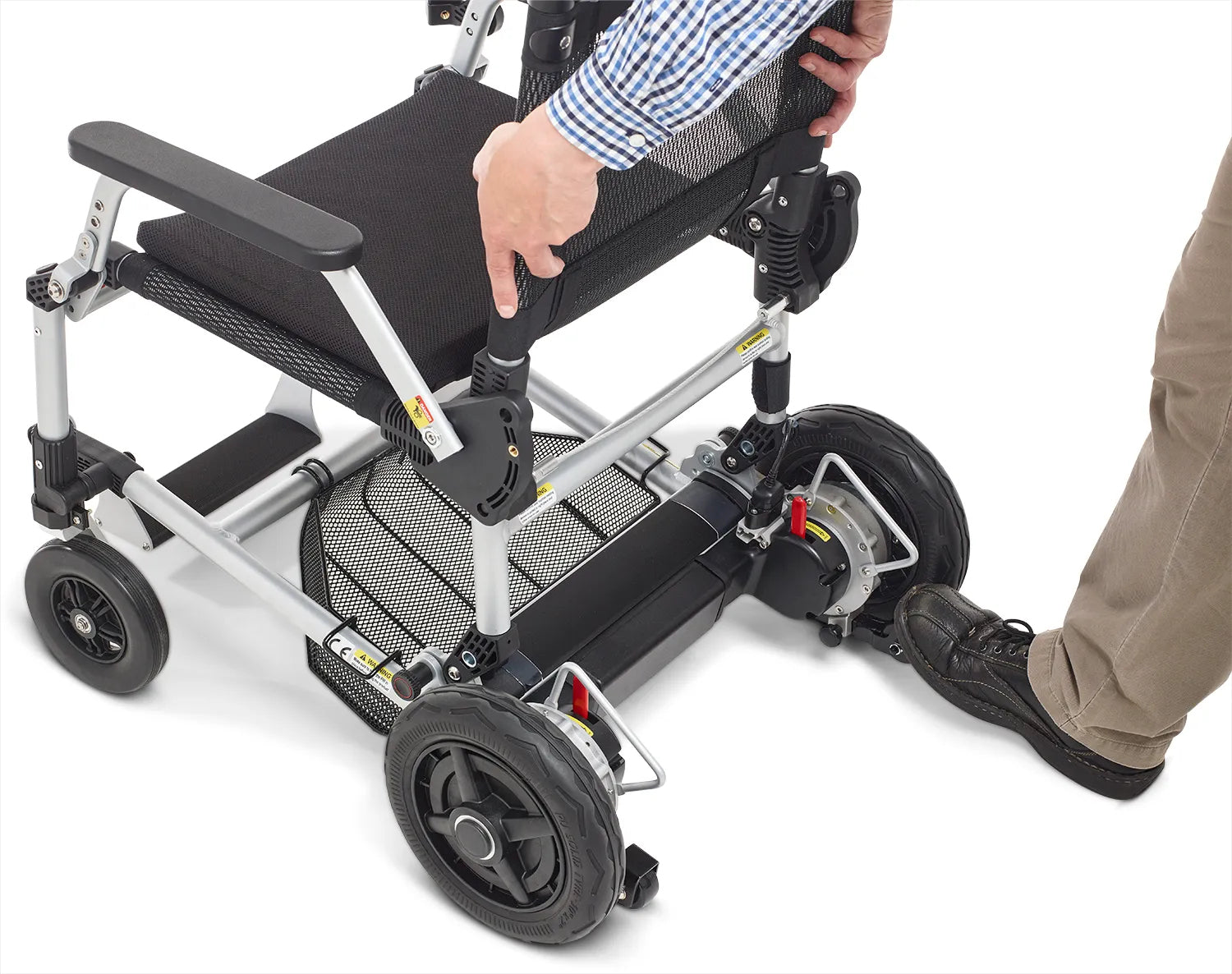 💝𝗢𝗳𝗳𝗶𝗰𝗶𝗮𝗹𝗹𝘆 𝗟𝗶𝗰𝗲𝗻𝘀𝗲𝗱 , Buy 2 Get 2 Free✨ Folding Power Chair Left- or Right-handed Control✨500-lb Weight Capacity