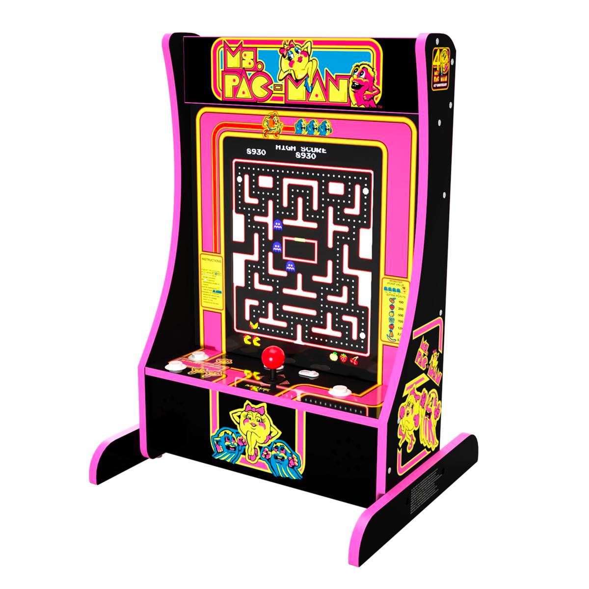 💥Buy One Get One Free💝 Last Day For Clearance ,Arcade1Up 10 Game PartyCade Plus Portable Home Arcade Machine